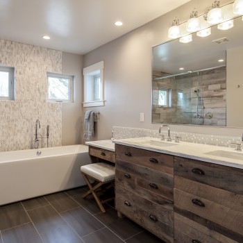 Gorgeous Custom Bathroom with Extra Large Shower