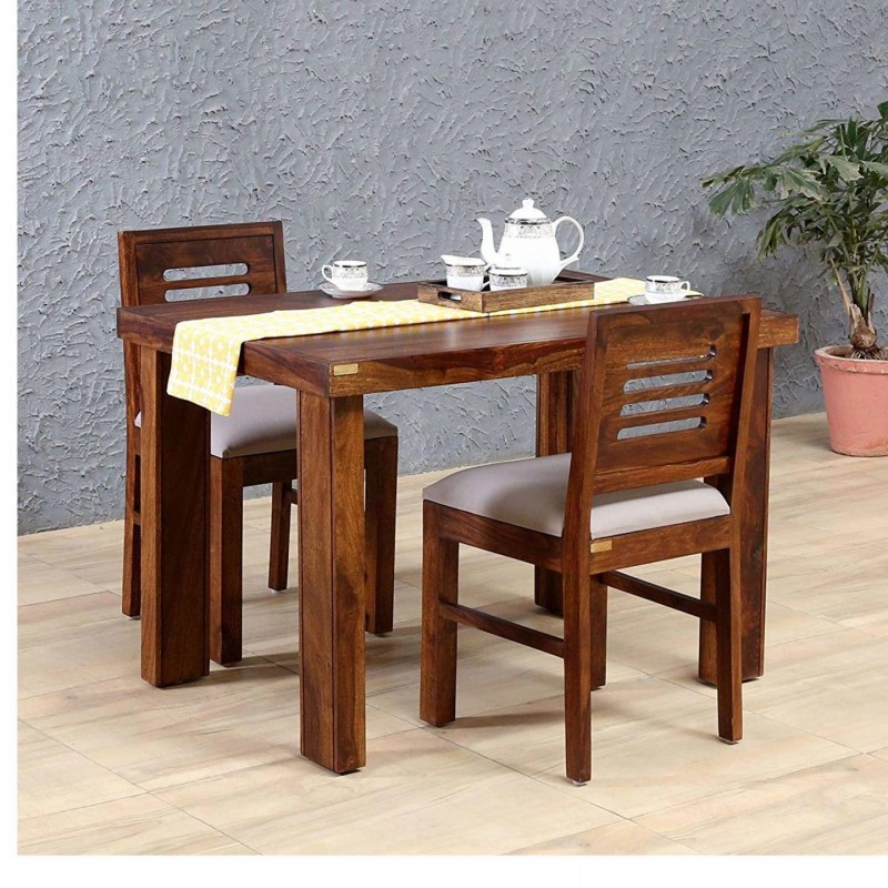 Sheesham Wood Dining Table 2 Seater 